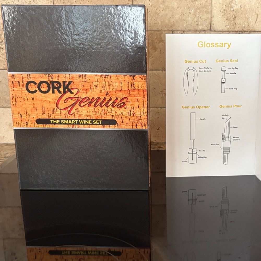 CORK GENIUS-The Smart Wine Way to open WINE